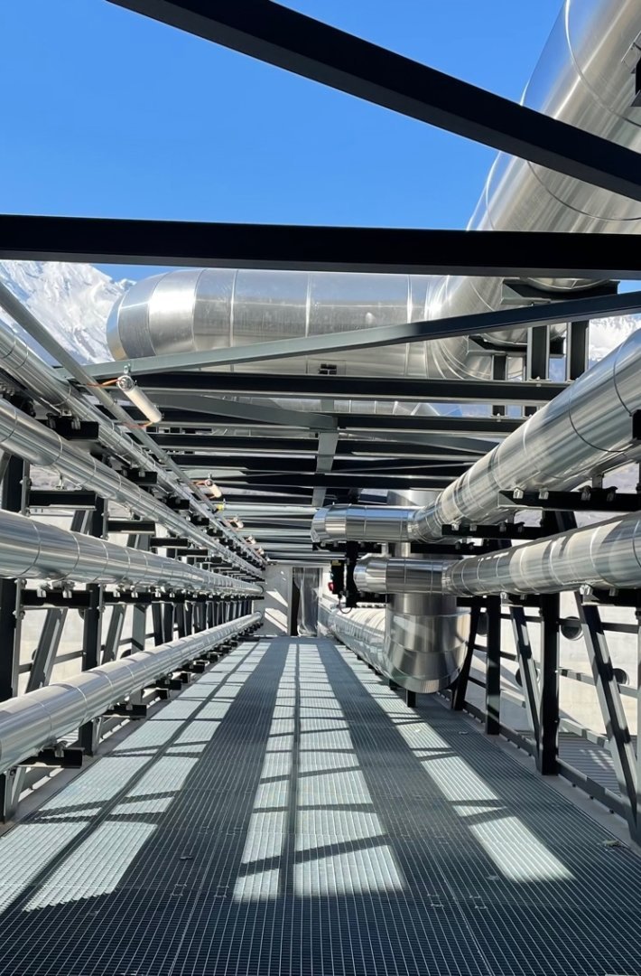 7-Passerelle et conduites